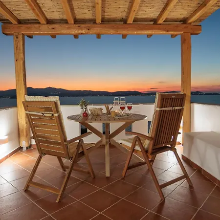 Naxian Sky - Aegean Sunset Hilltop Bliss Villa Stelida (Naxos)