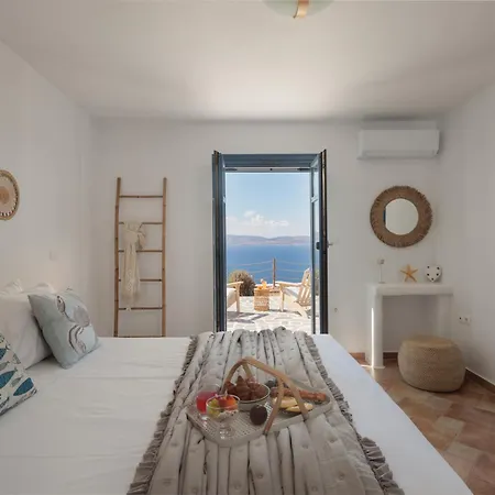 Naxian Sky - Aegean Sunset Hilltop Bliss Villa Stelida (Naxos)